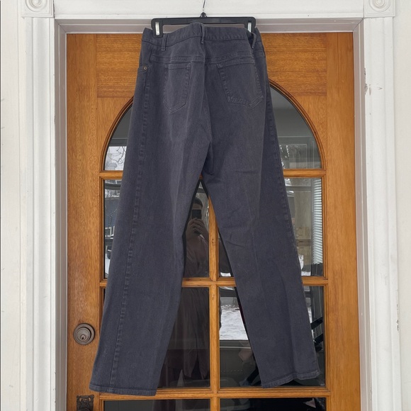 Jones New York stretch dark wash gray denim jeans size 16 - Picture 4 of 4